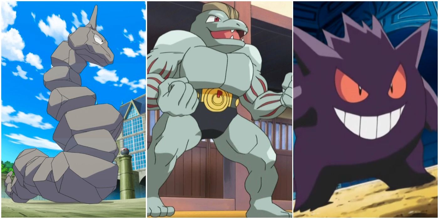 12 Pokémon utilizados por varios líderes de gimnasio en el anime