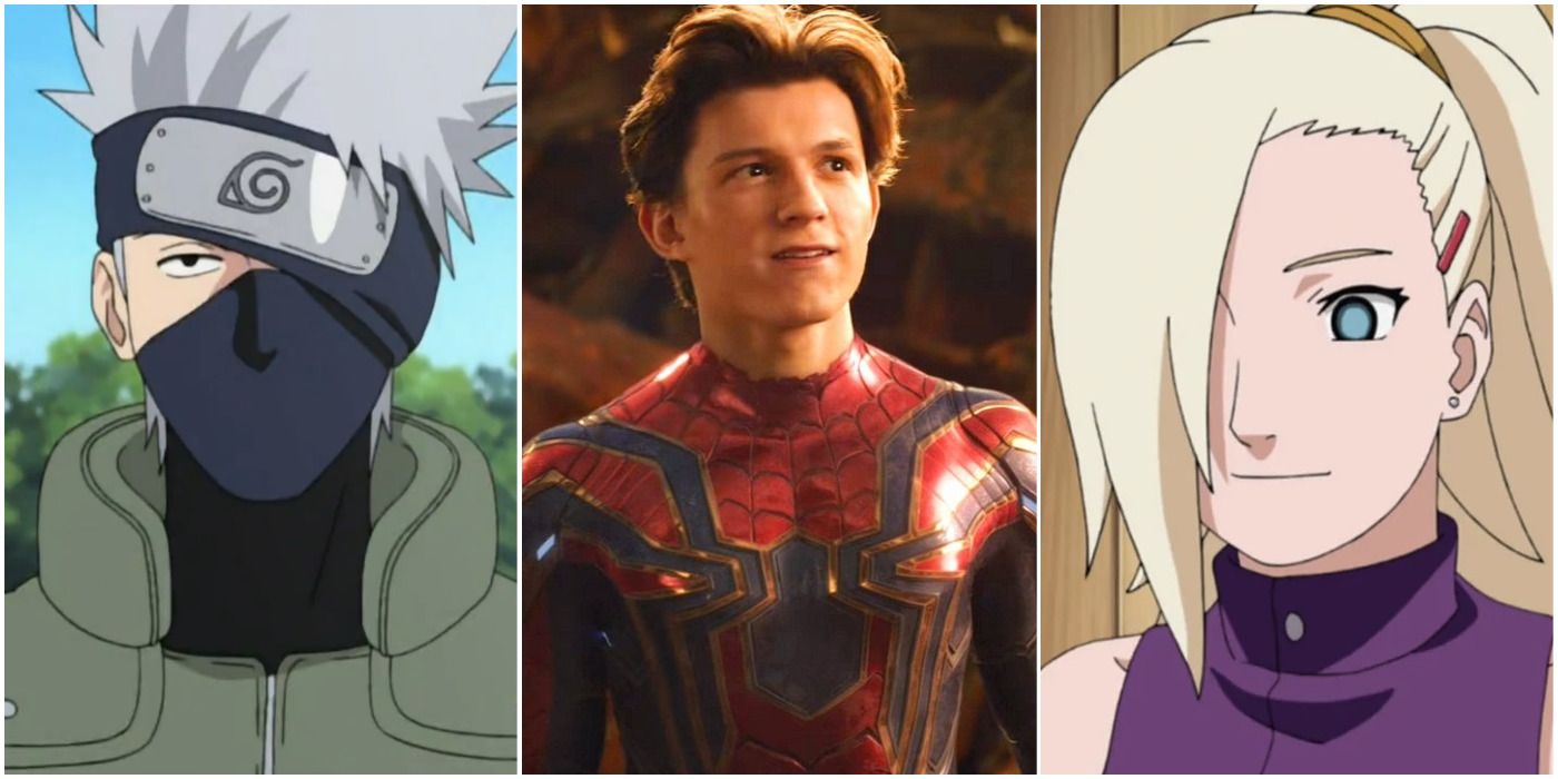 5 personajes de Naruto con los que Spiderman trabajaría (y 5 con los que no)