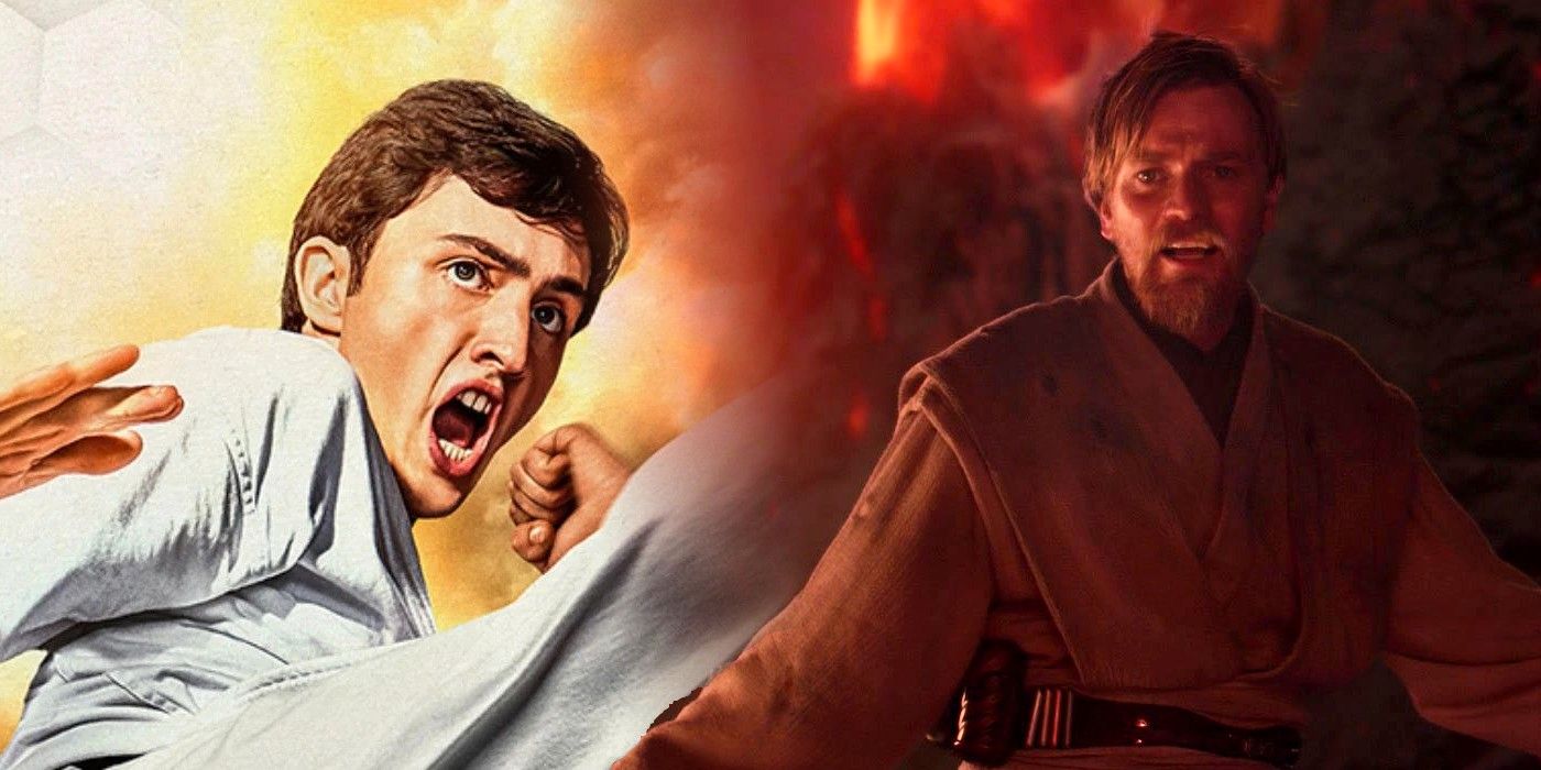 Cobra Kai da su propio giro al último meme de Star Wars