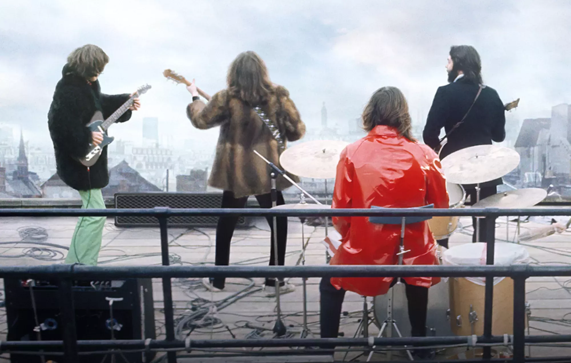 El concierto en la azotea de 'The Beatles: Get Back' llega a los servicios de streaming