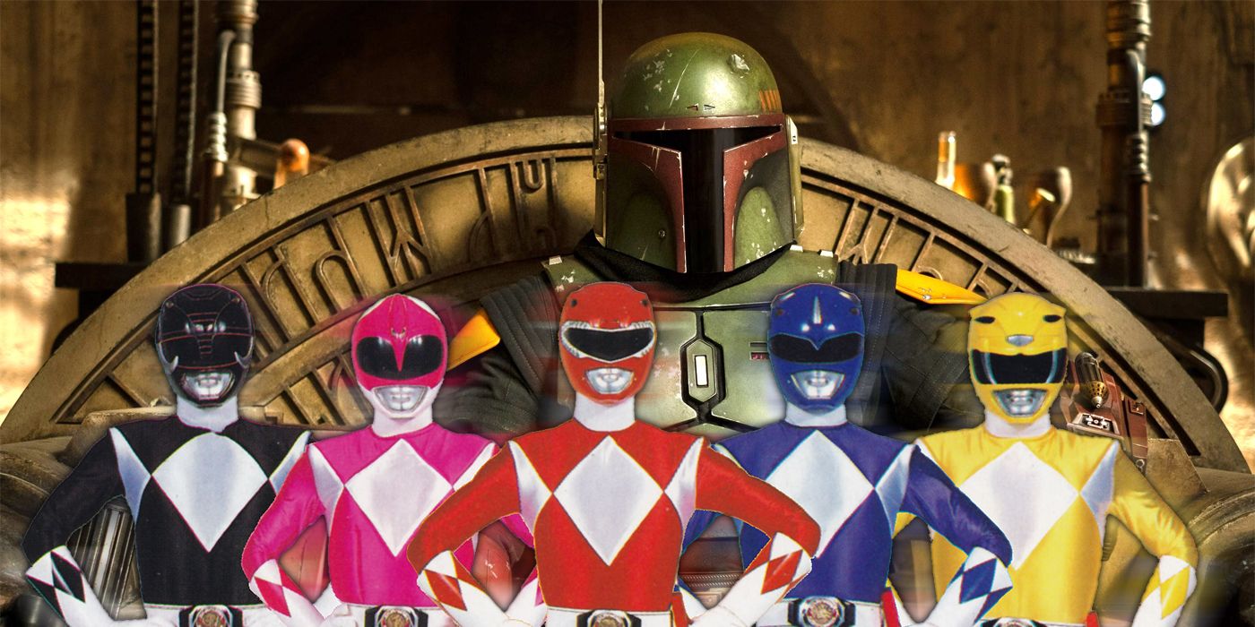 El libro del último episodio de Boba Fett pone de moda a los 'Power Rangers'