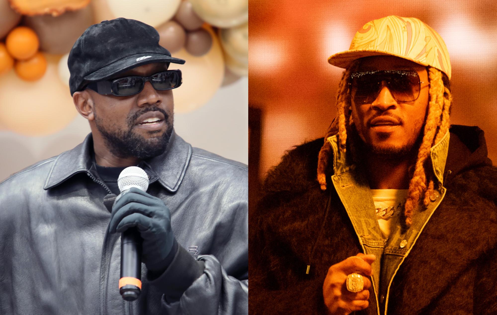 Kanye West y Future celebraron una fiesta sorpresa de fin de año en Miami