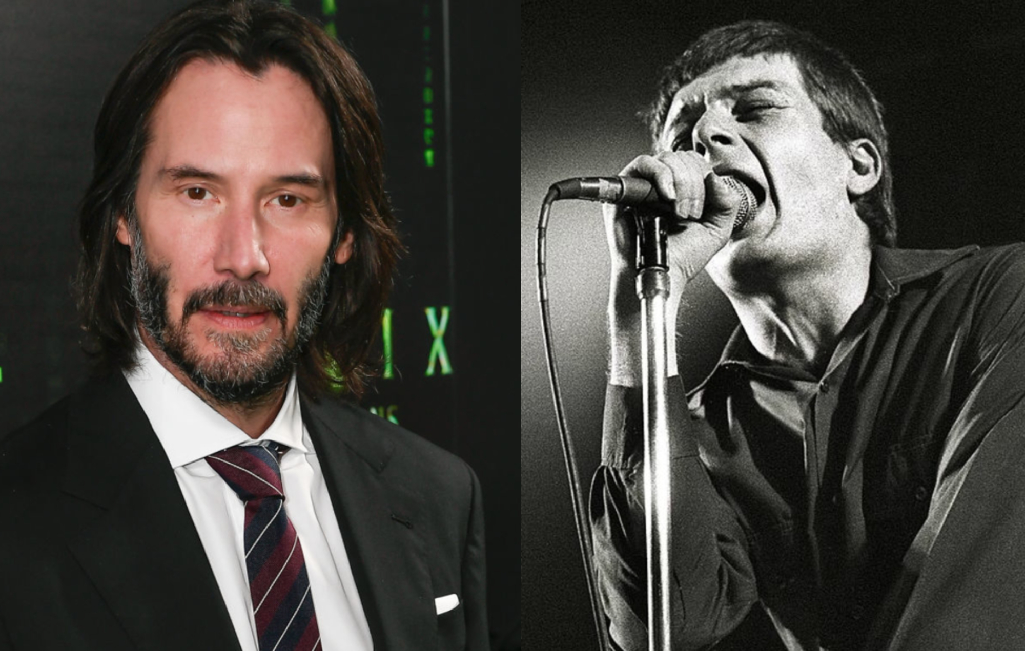 Love Will Tear Us Apart" de Joy Division es la canción favorita de Keanu Reeves