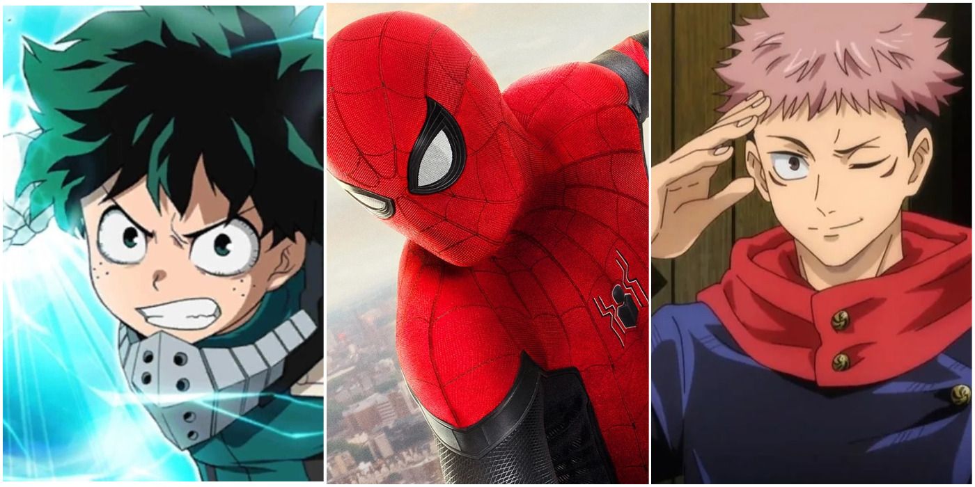 MCU: 10 personajes de anime que son iguales a Spiderman