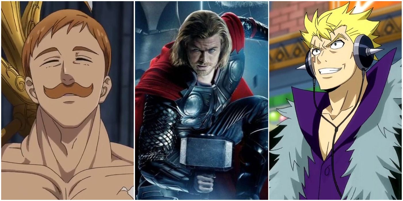 MCU: 10 personajes de anime que son iguales a Thor