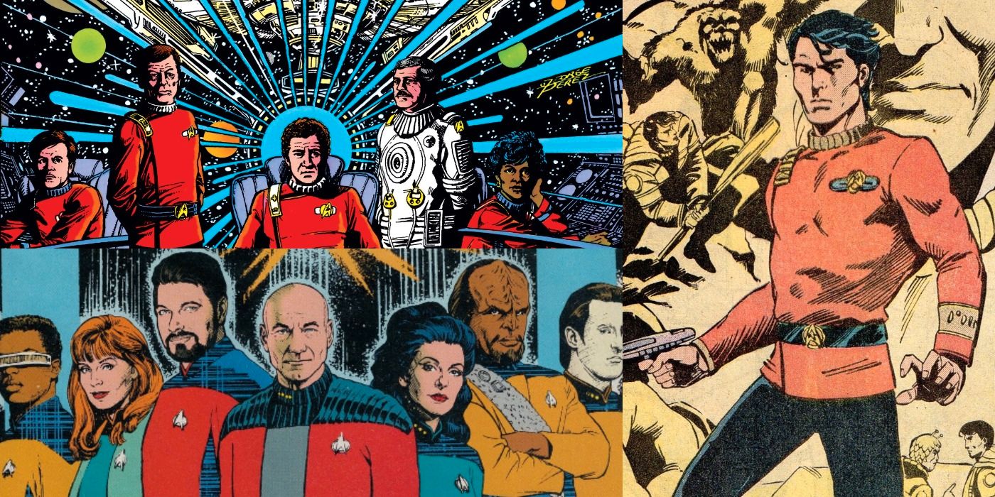 Star Trek: 5 formas en que los cómics de DC de TOS eran mejores (y 5 en que los de TNG lo eran)