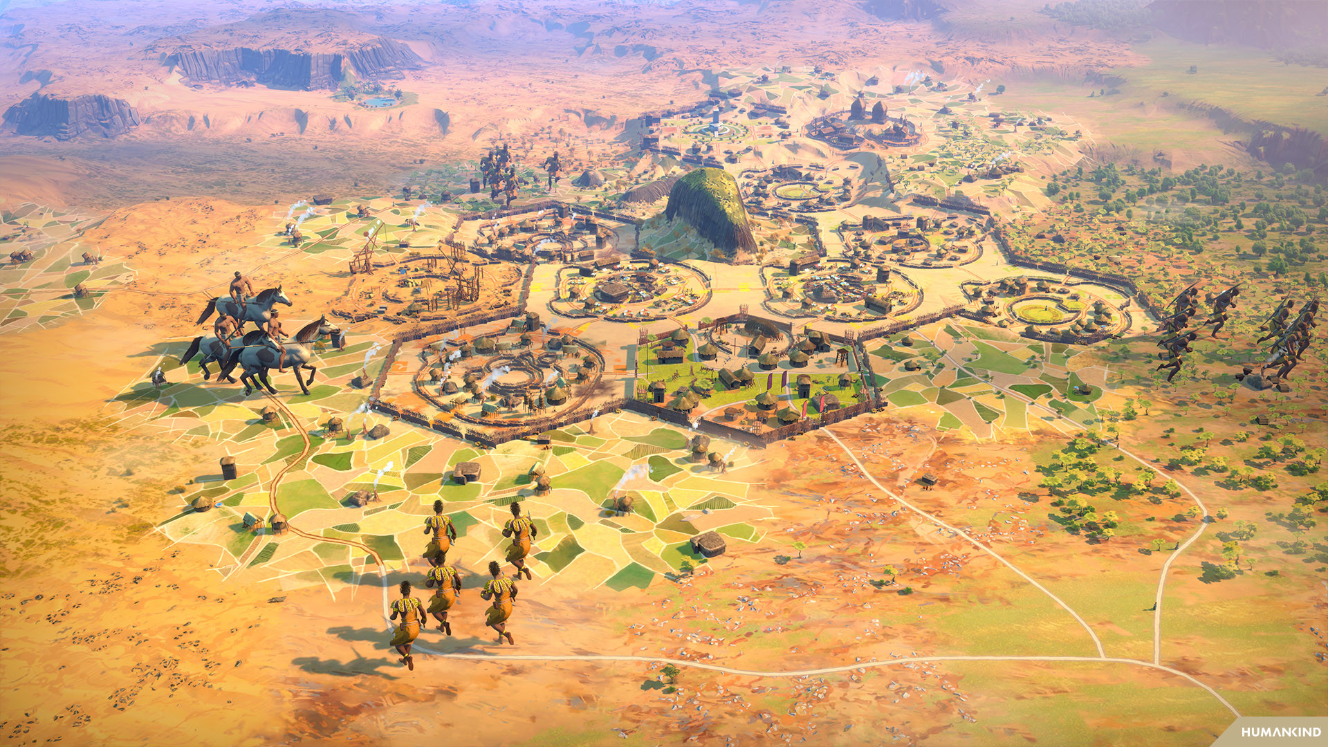 Ya están disponibles el DLC Cultures of Africa y la nueva actualización de Humankind - EGM