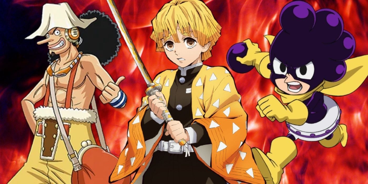 10 personajes de anime que no saben pensar bajo presión