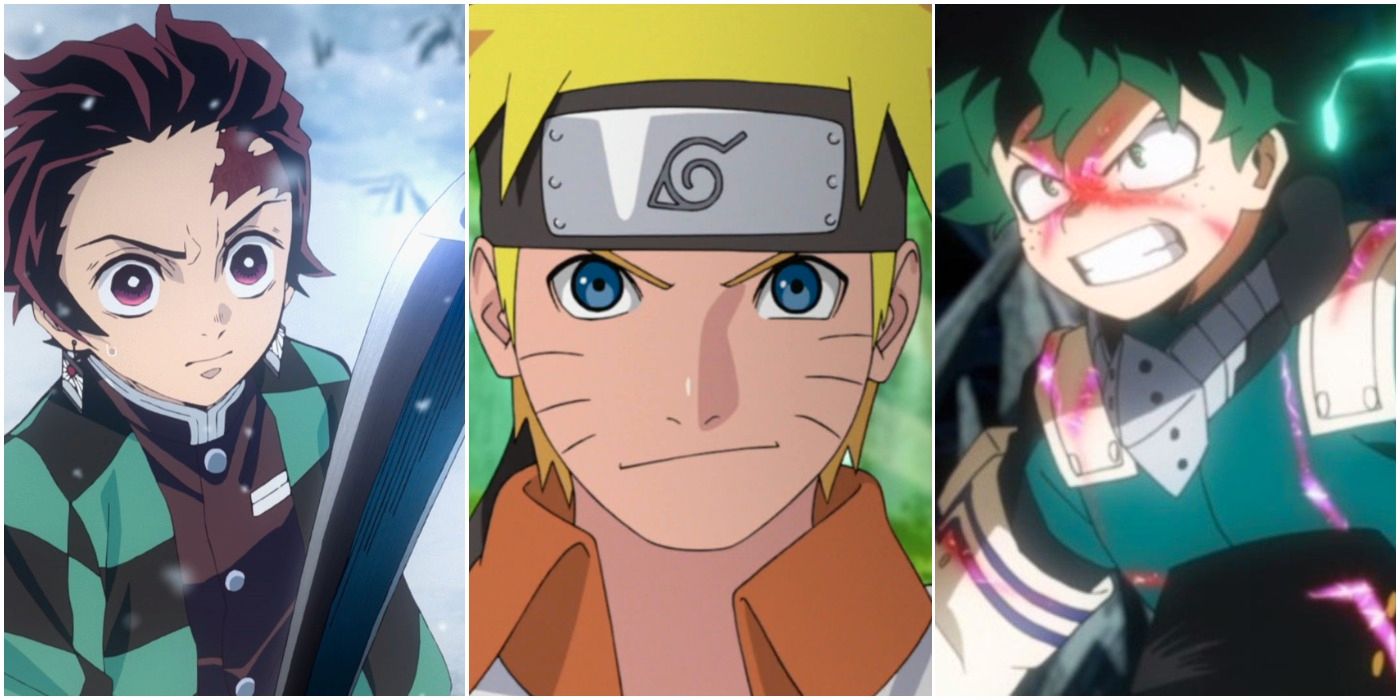 10 Protagonistas de anime que son más débiles que Naruto