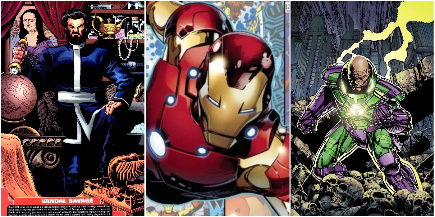 10 villanos de DC que podrían superar a Iron Man
