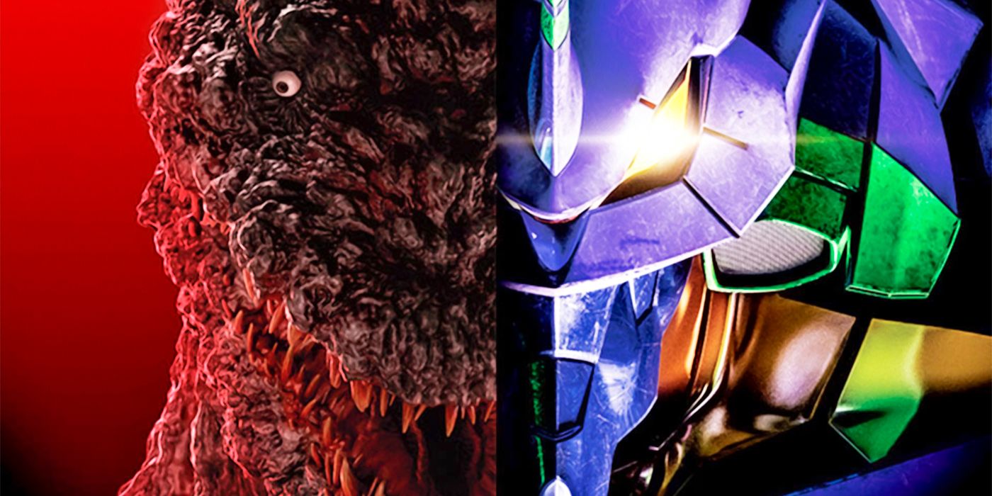 Antes de Shin Japan Heroes Universe, estaba Godzilla contra Evangelion