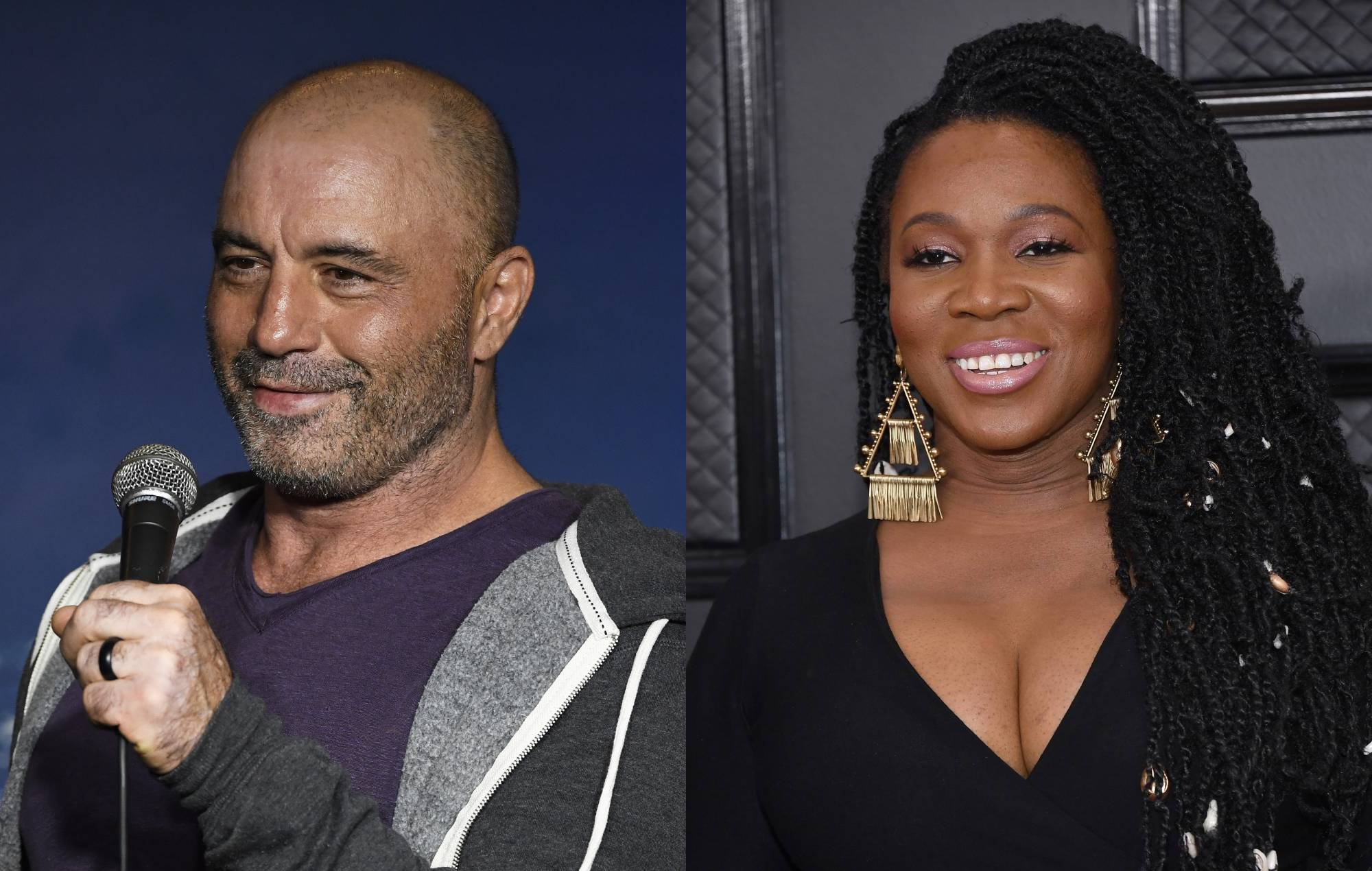 India.Arie comparte clips de Joe Rogan usando la palabra N y llamando a los negros "simios"