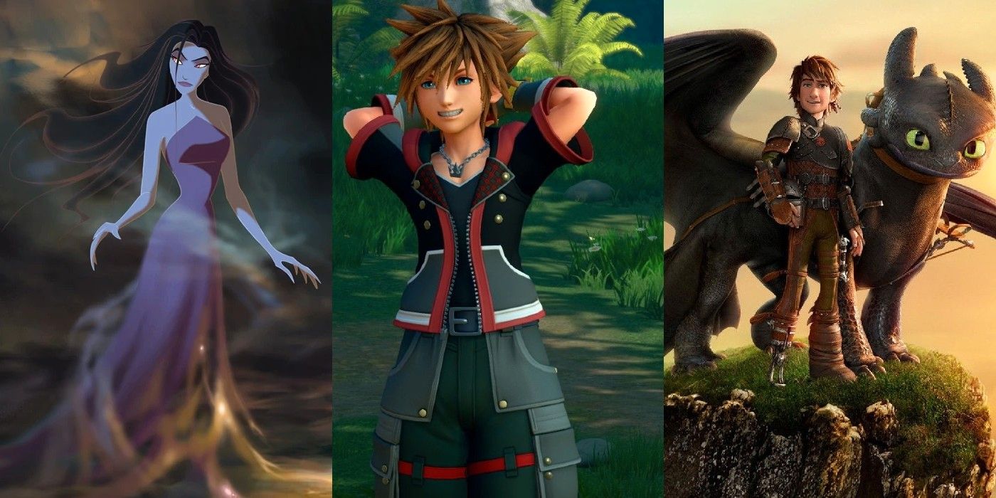 Kingdom Hearts: 10 películas de DreamWorks que serían un gran mundo para visitar
