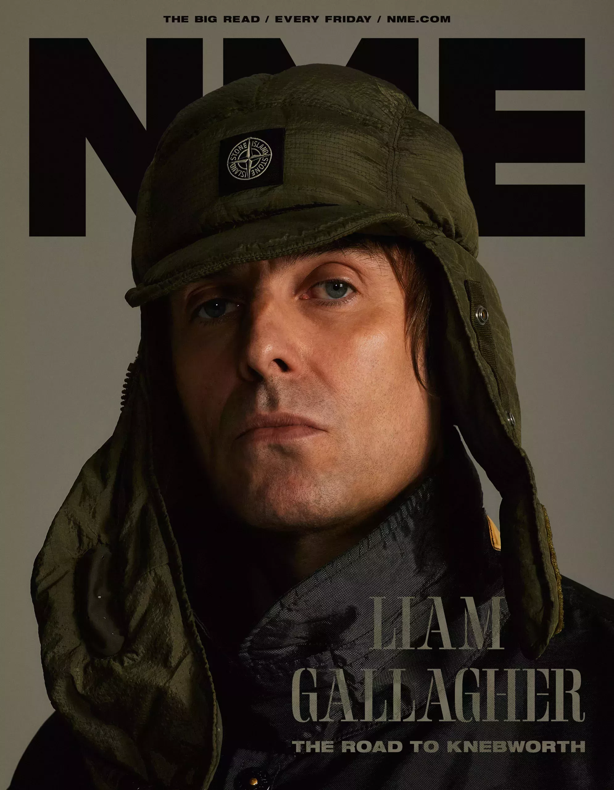 Liam Gallagher on the cover of NME