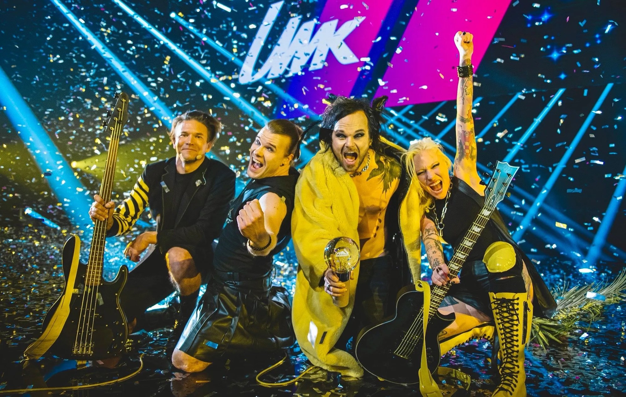 Los Rasmus ganan el concurso para representar a Finlandia en el Festival de Eurovisión