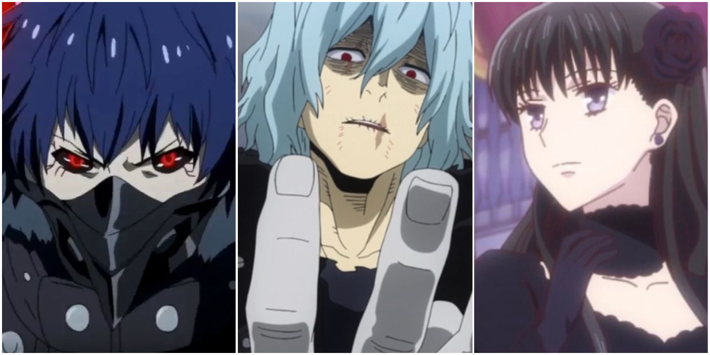 10 personajes de anime que visten de negro