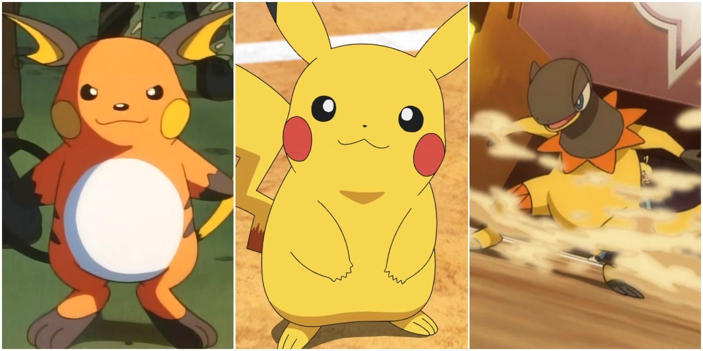 10 Pokémon de tipo eléctrico que no han alcanzado su potencial en el anime