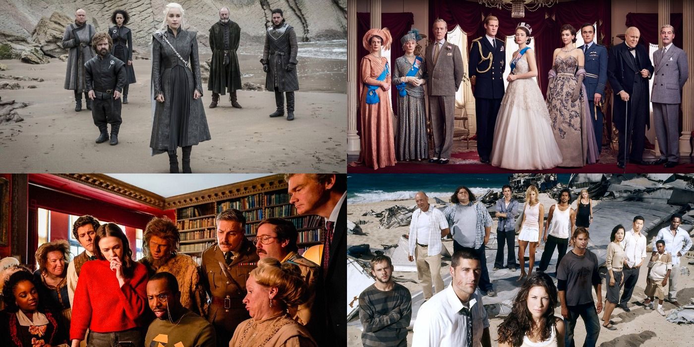 10 programas de televisión con más personajes