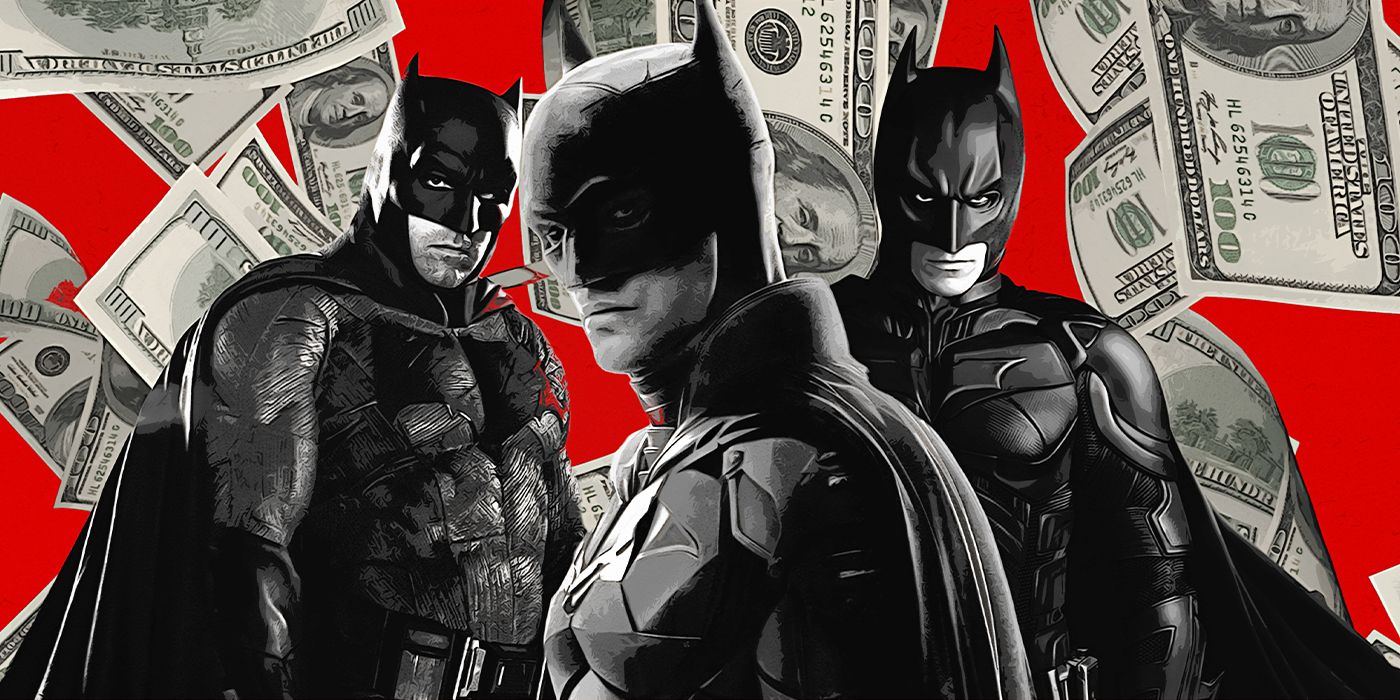 Comparación del fin de semana de estreno de The Batman con otras películas del Caballero Oscuro