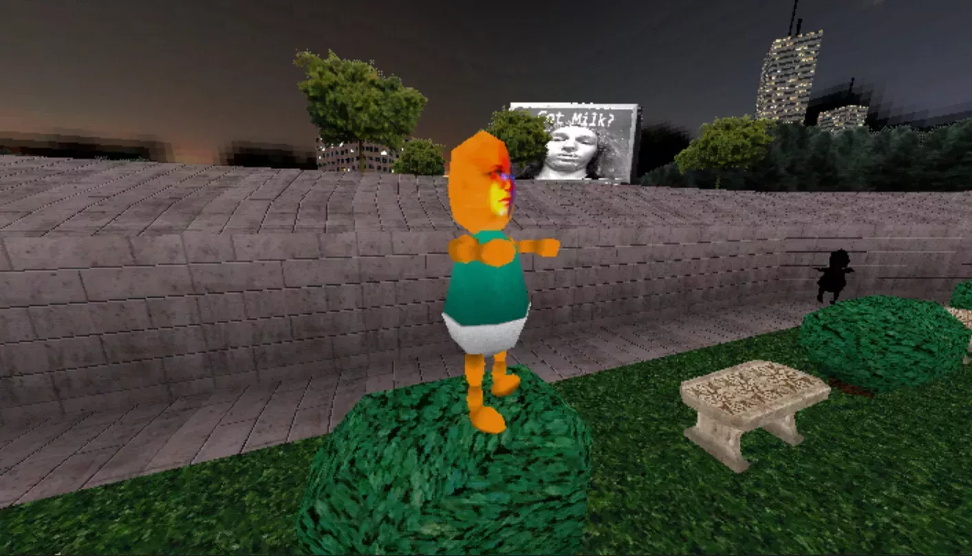 En este alucinante MMO, todo el mundo es un bebé y nada es lo que parece