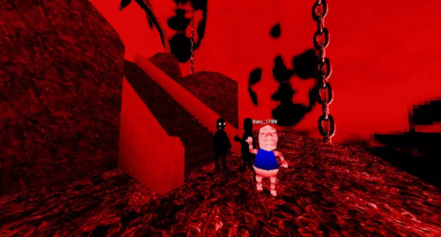 En este alucinante MMO, todo el mundo es un bebé y nada es lo que parece