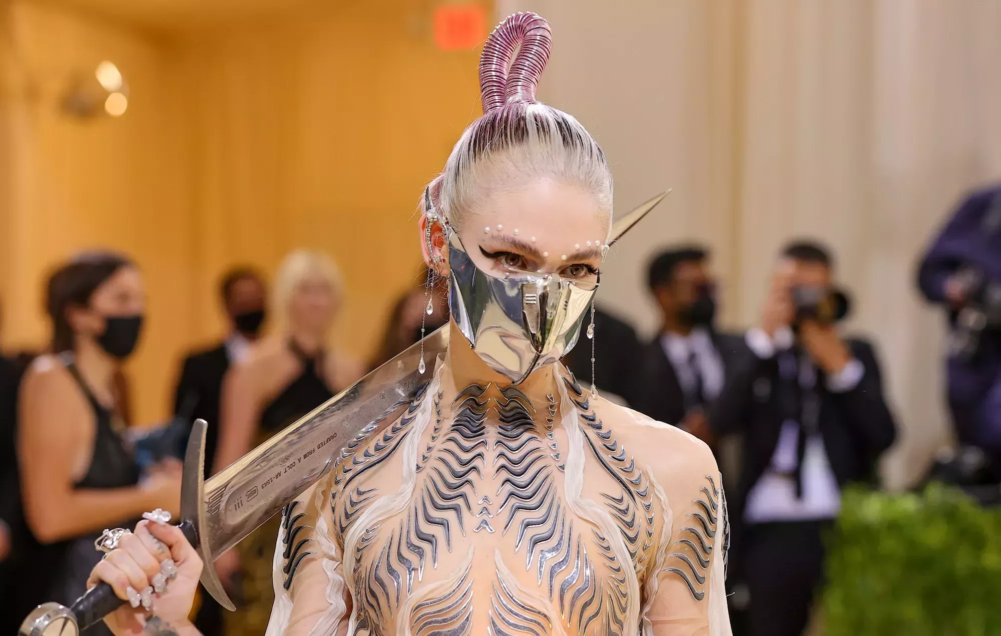 Grimes dice que la despidieron de trabajar en la promoción de 'Dune' como 