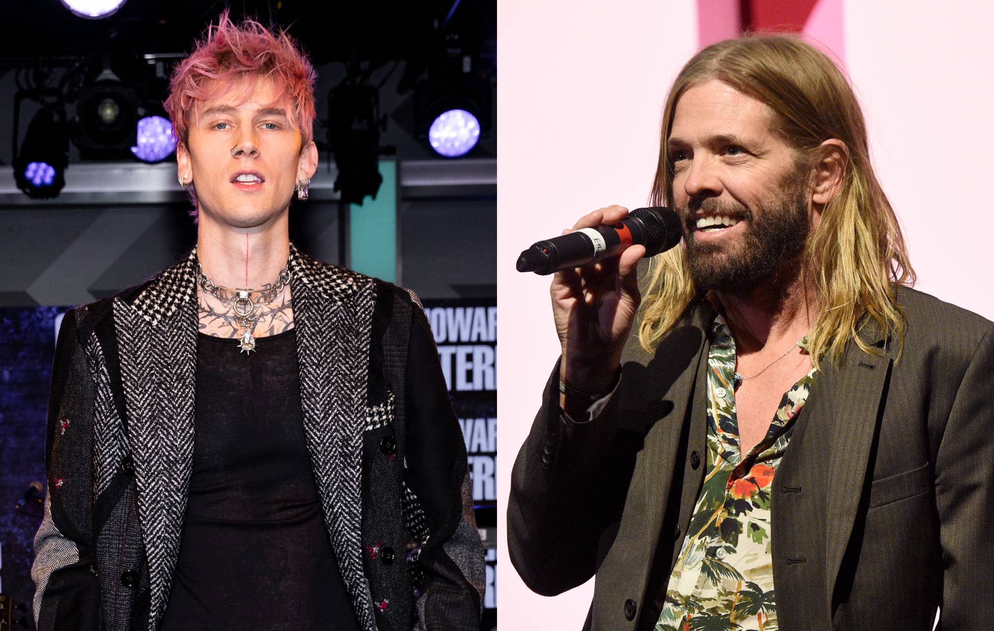 Machine Gun Kelly comparte un mensaje para los hijos de Taylor Hawkins: "Su padre es un gran, gran hombre"