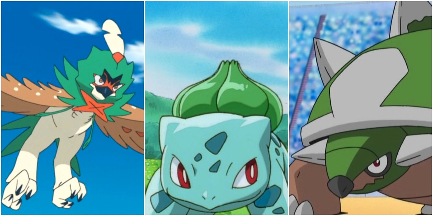 Pokémon: 10 veces que los tipos de hierba no alcanzaron su potencial en el anime