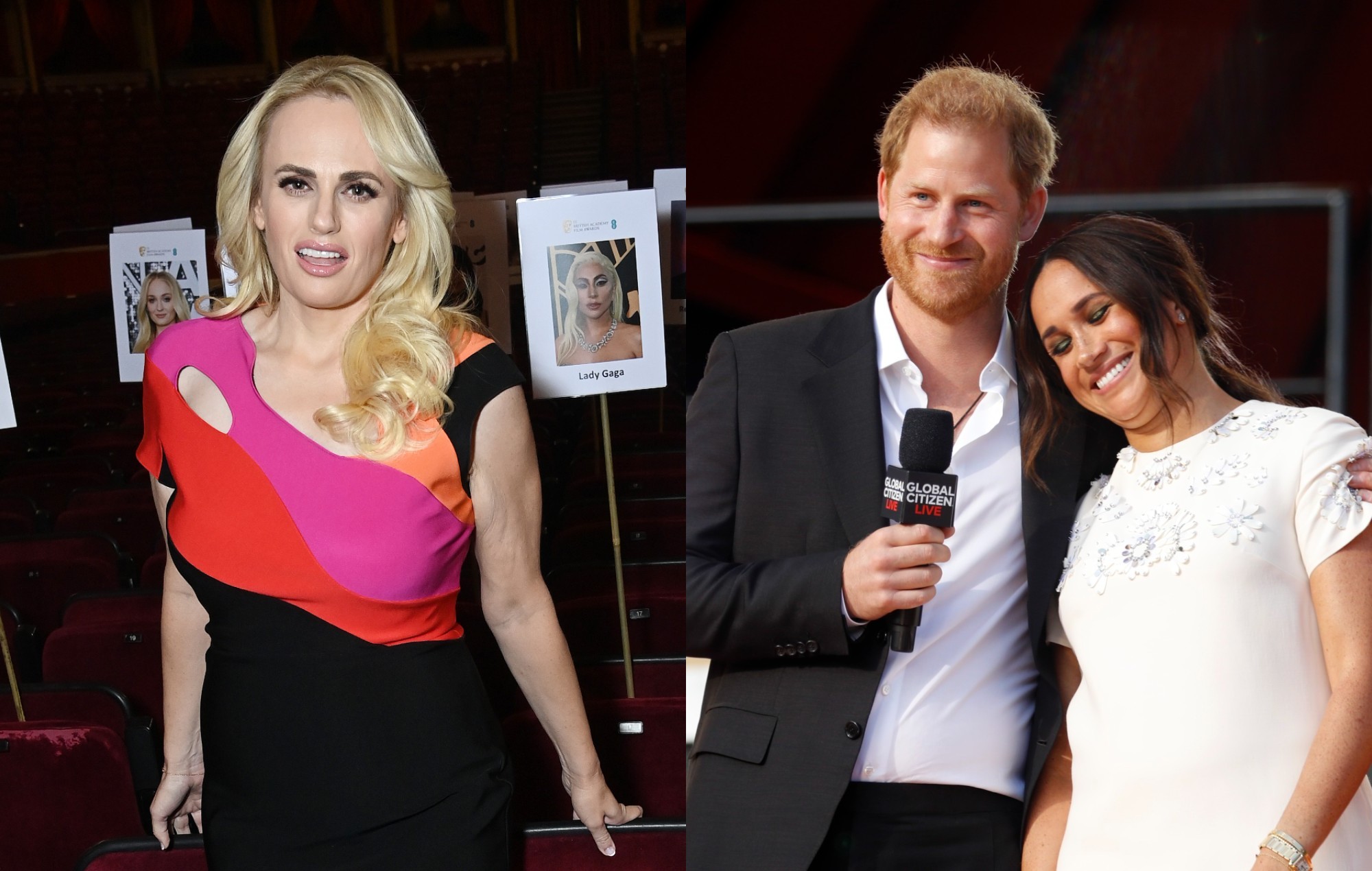 Rebel Wilson se mofa del príncipe Harry y Meghan Markle antes de los BAFTA