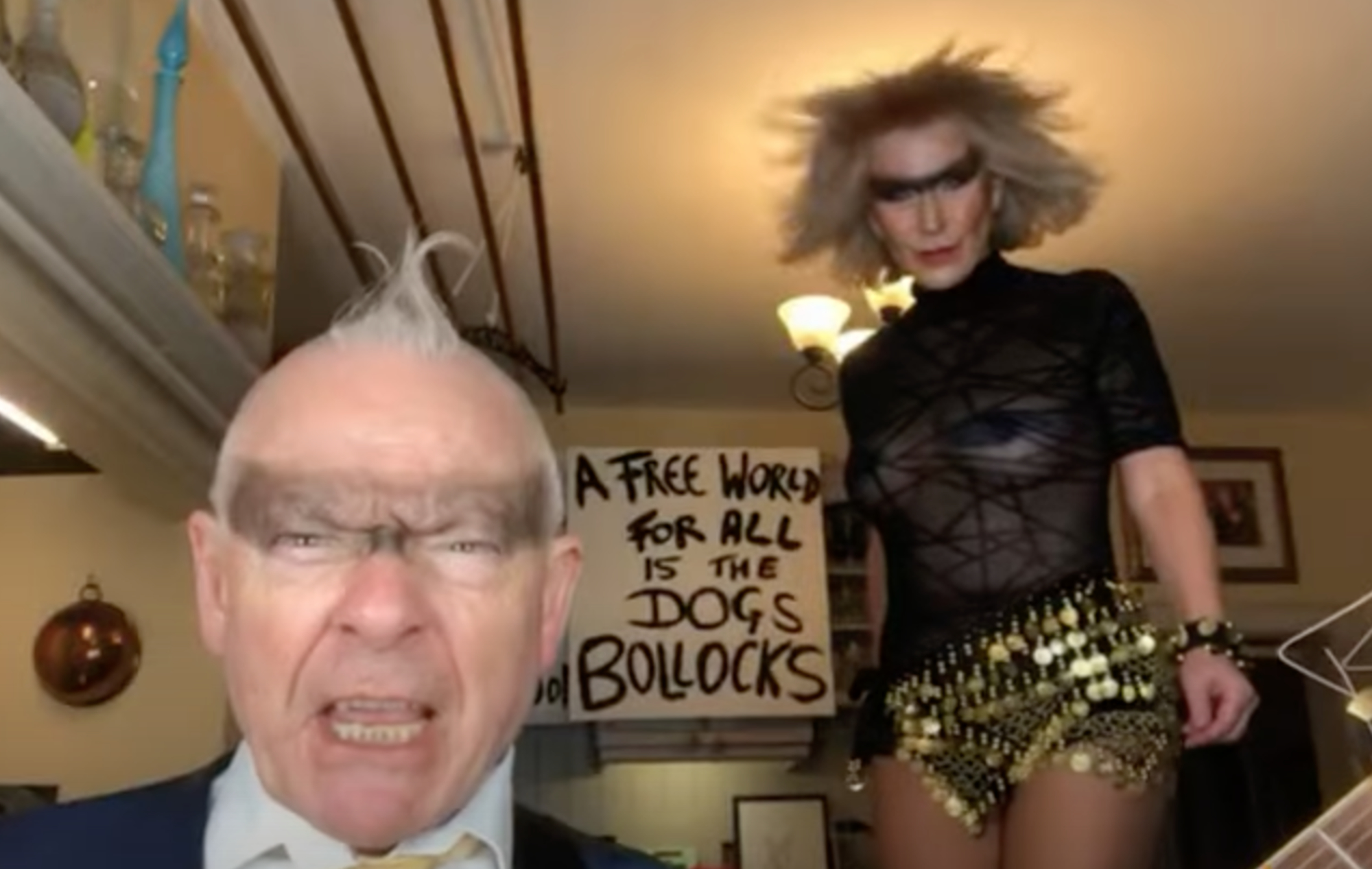 Robert Fripp y Toyah Willcox comparten una versión de 'Rockin' In The Free World' de Neil Young