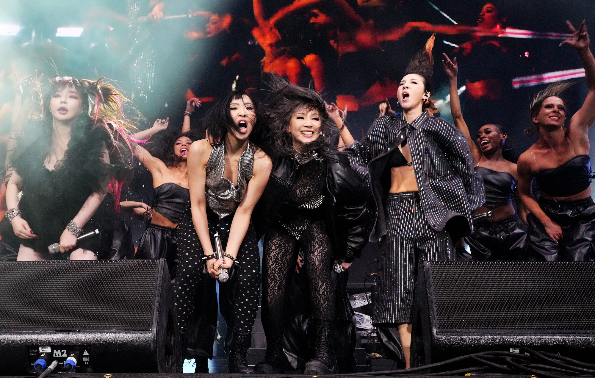 2NE1 se reúne en Coachella 2022 para interpretar 'I Am The Best'