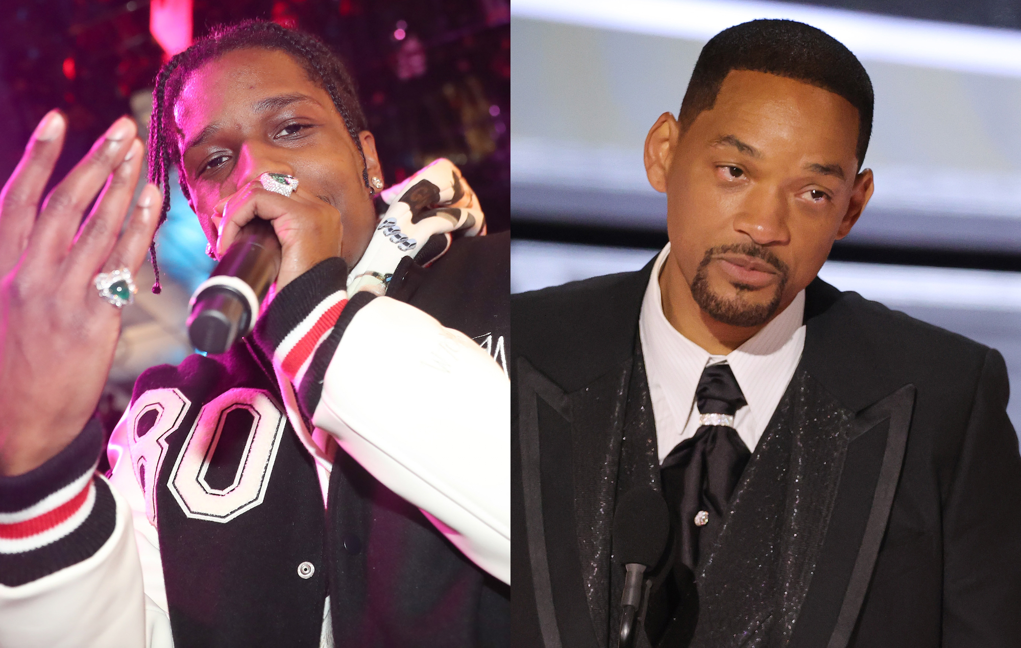 A$AP Rocky sobre la bofetada a Will Smith en los Oscar: "Ha castrado a otro negro"