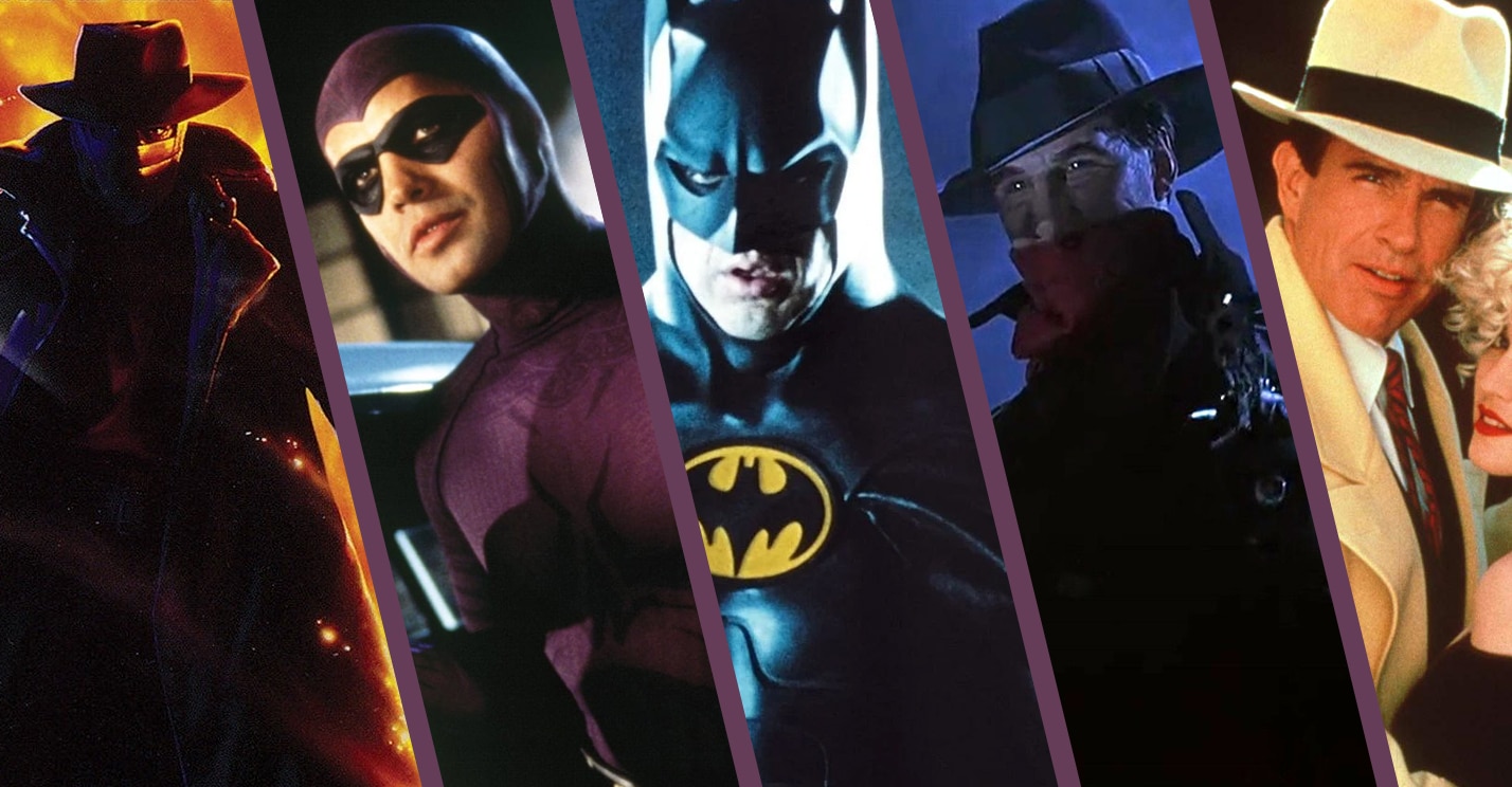 Batman, Dick Tracy, Darkman y el olvidado boom de los superhéroes de los 90