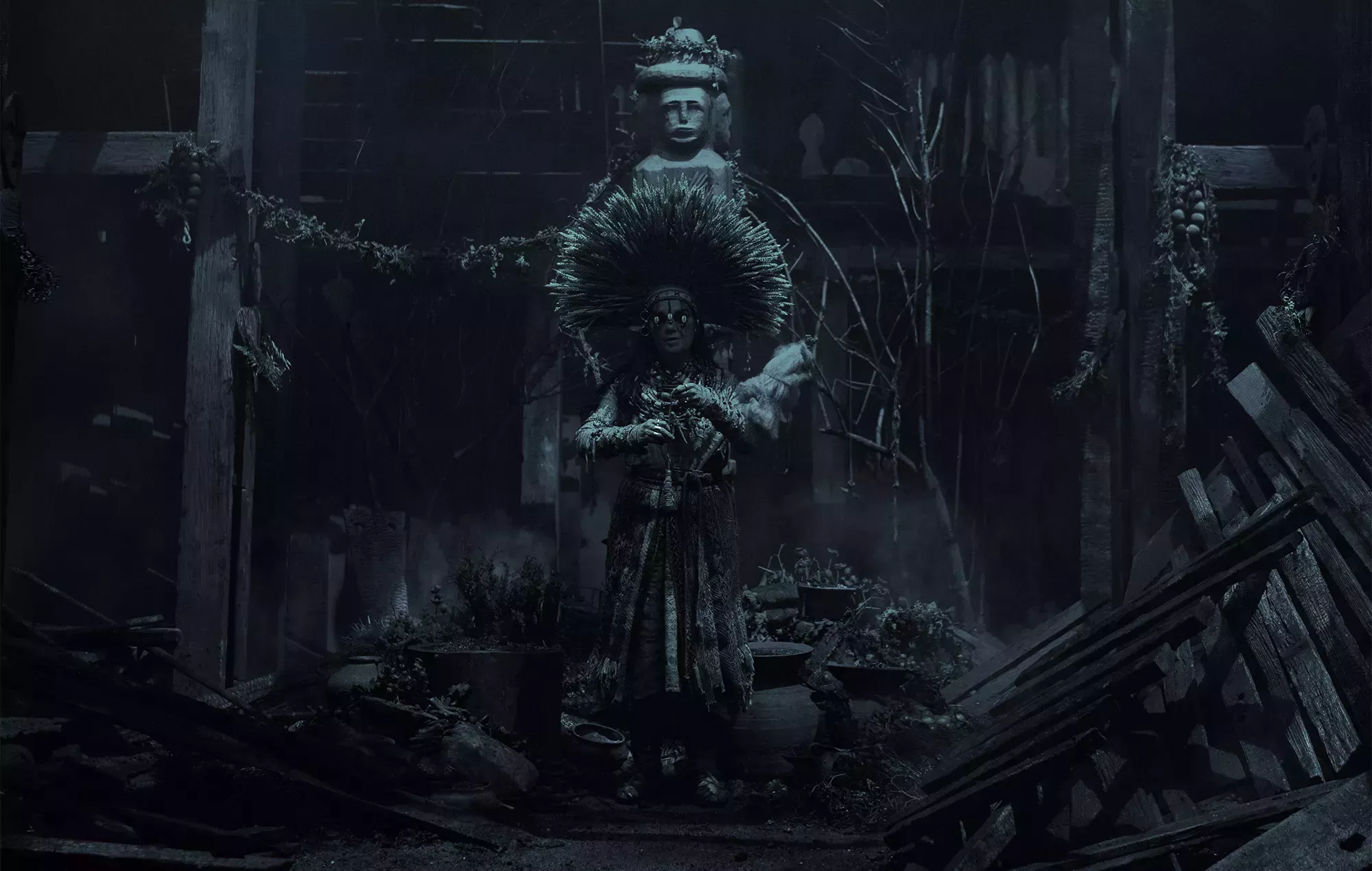 Björk interpreta a una tenebrosa vendedora en el clip exclusivo de 'The Northman'