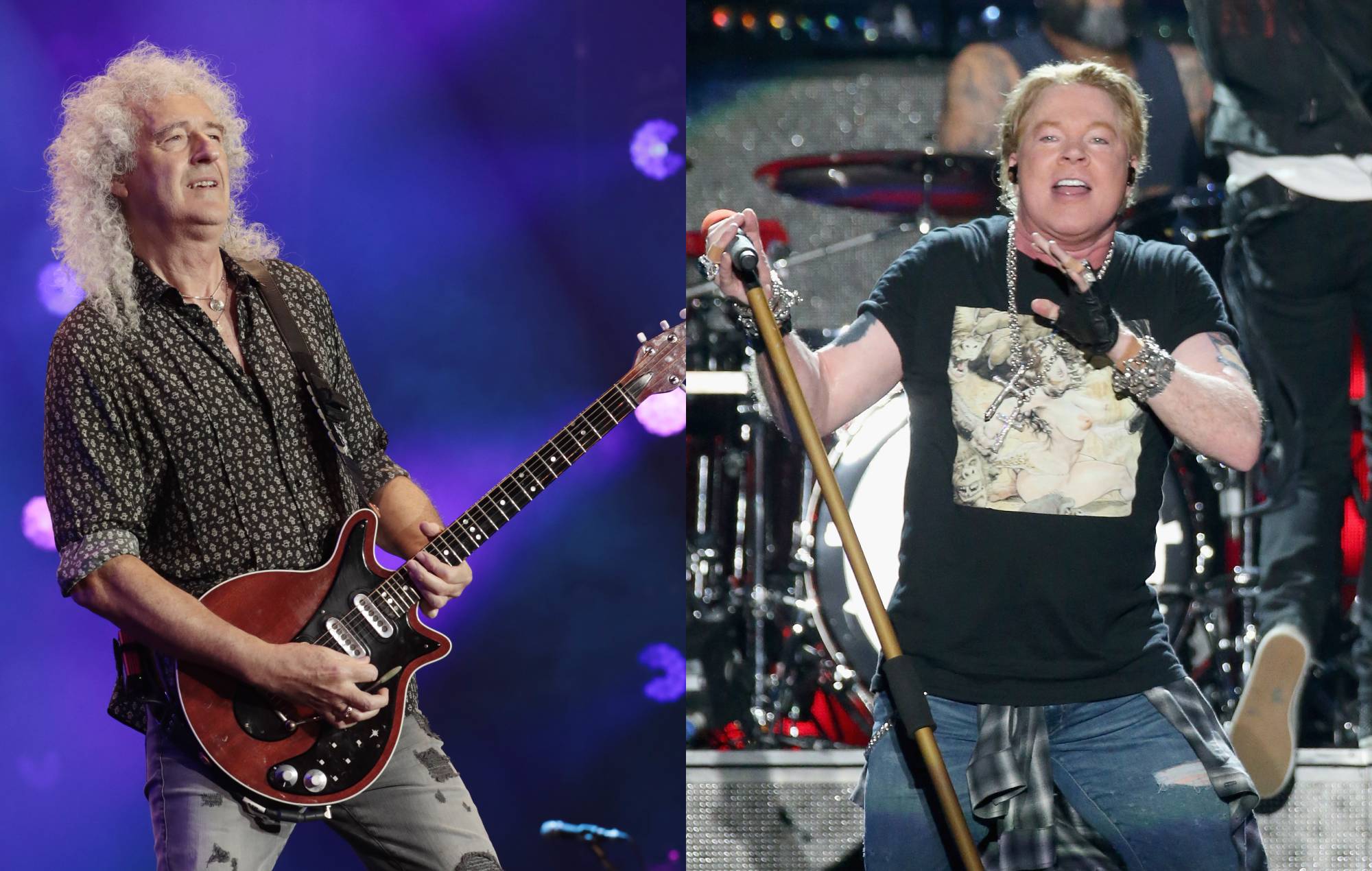 Brian May recuerda la "extraña experiencia" de trabajar en 'Chinese Democracy' de Guns N' Roses