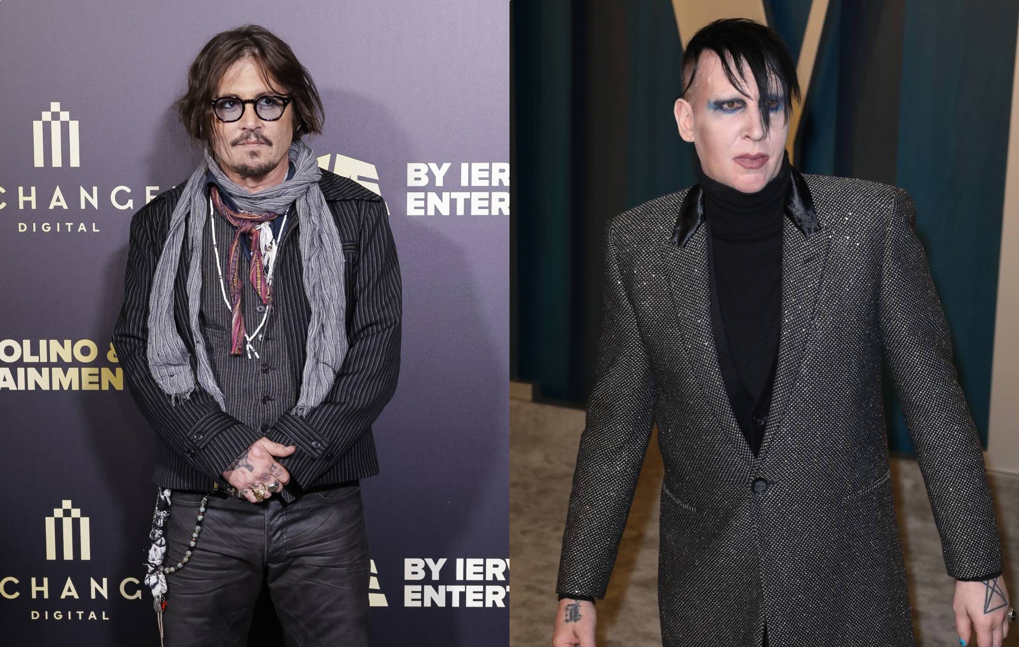 Johnny Depp le dio una vez a Marilyn Manson una pastilla "para que dejara de hablar tanto"