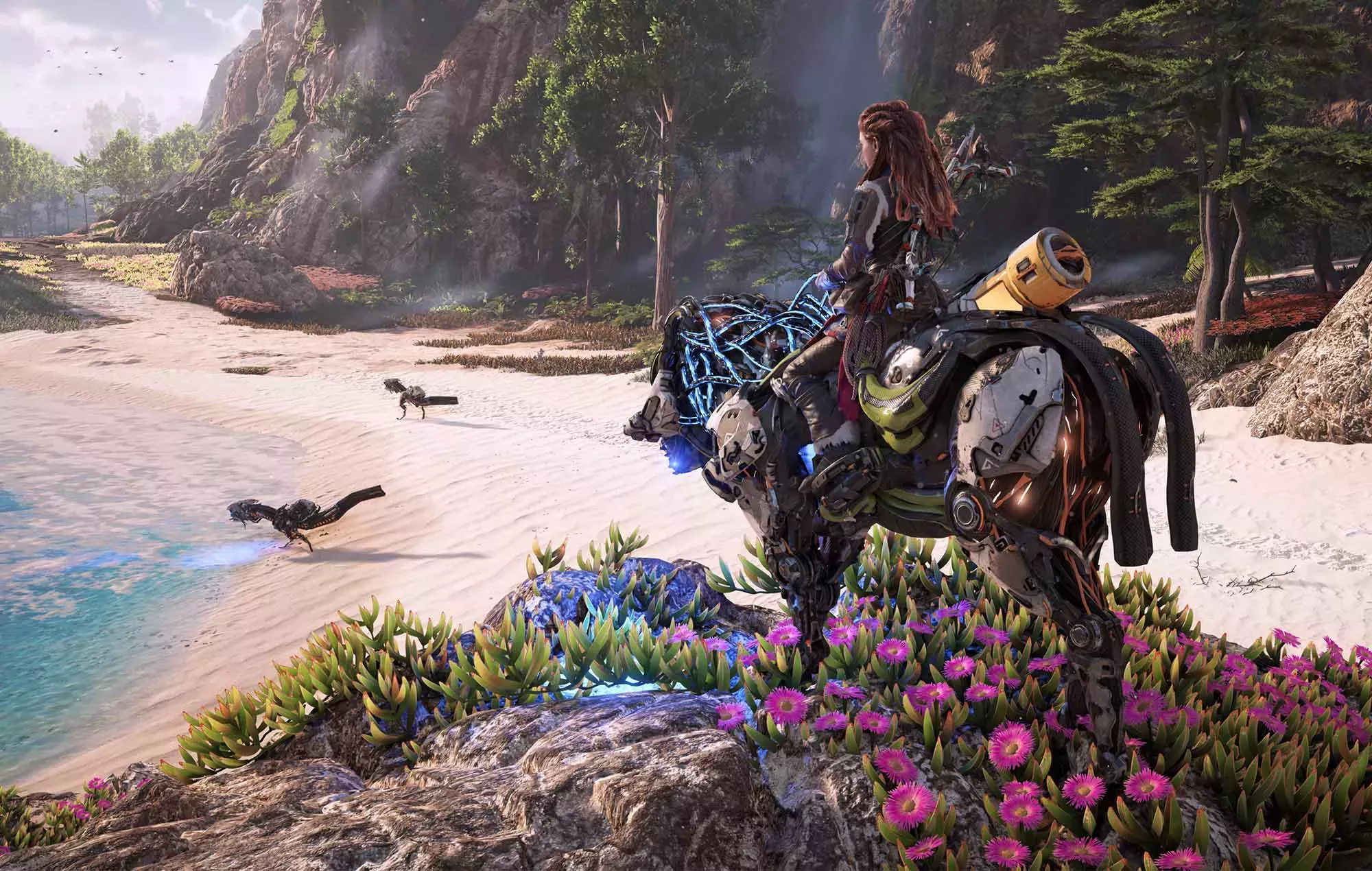 La actualización de 'Horizonte Oeste Prohibido' ahora te permite acaparar recursos