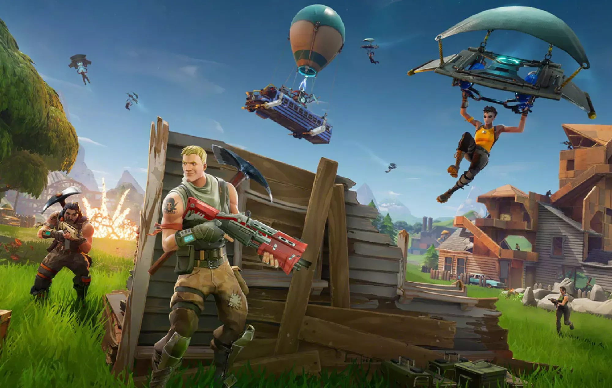 La construcción ha vuelto a los modos regulares de 'Fortnite'