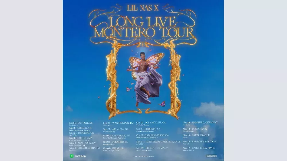 

	
		Lil Nas X desvela las fechas de su primera gira, 'Viva Montero'
	
	