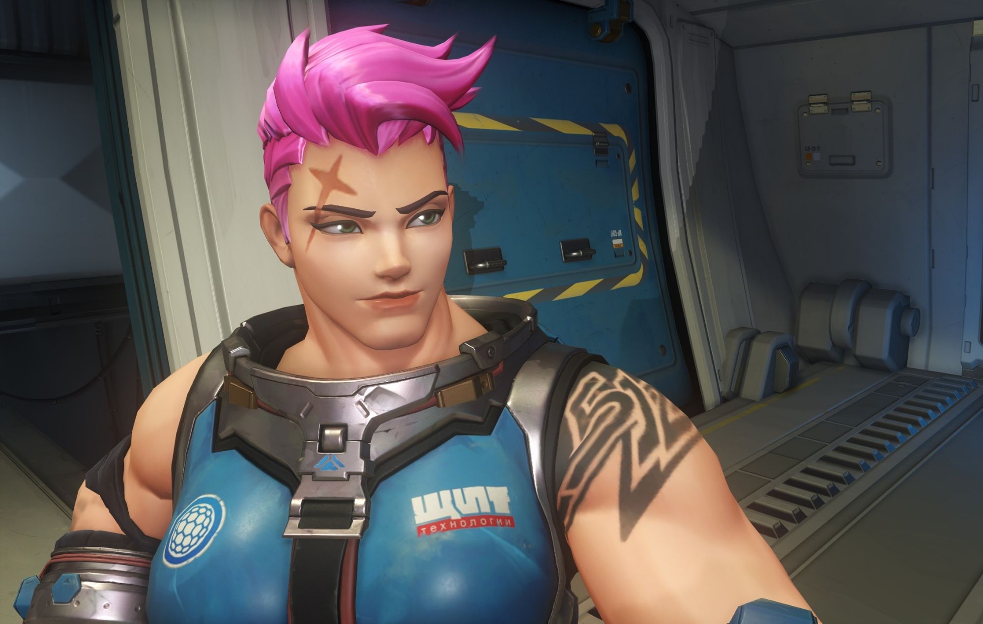 Los skins de Zarya de 'Overwatch' habrían sido alterados debido al símbolo ruso a favor de la guerra