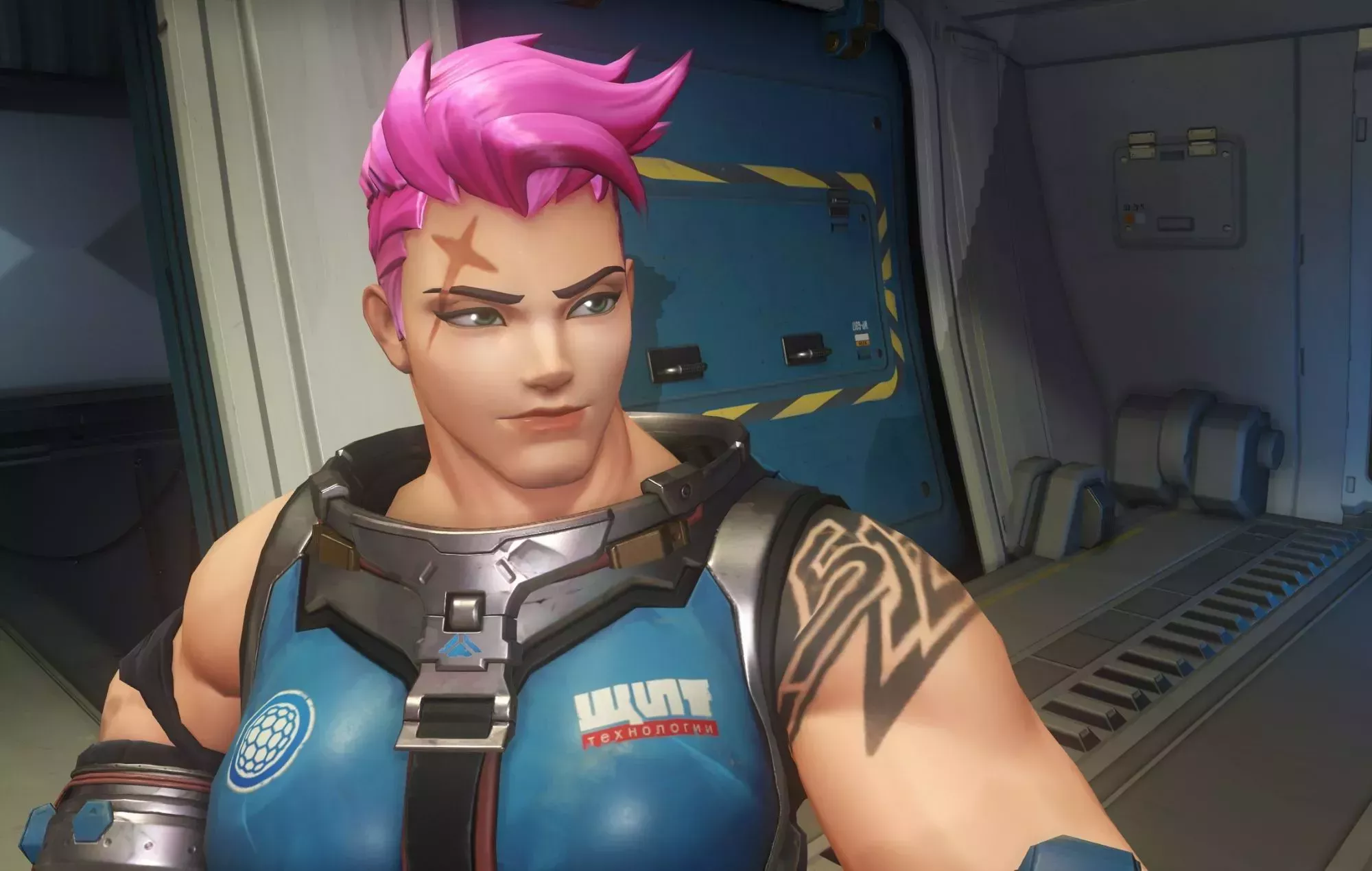 Los skins de Zarya de 'Overwatch' habrían sido alterados debido al símbolo ruso a favor de la guerra