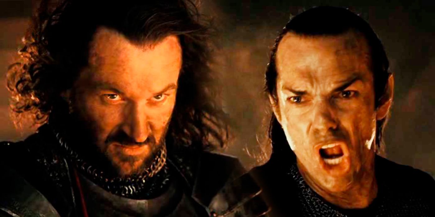 ¿Por qué Elrond no empujó simplemente a Isildur al Monte del Destino en El Señor de los Anillos?