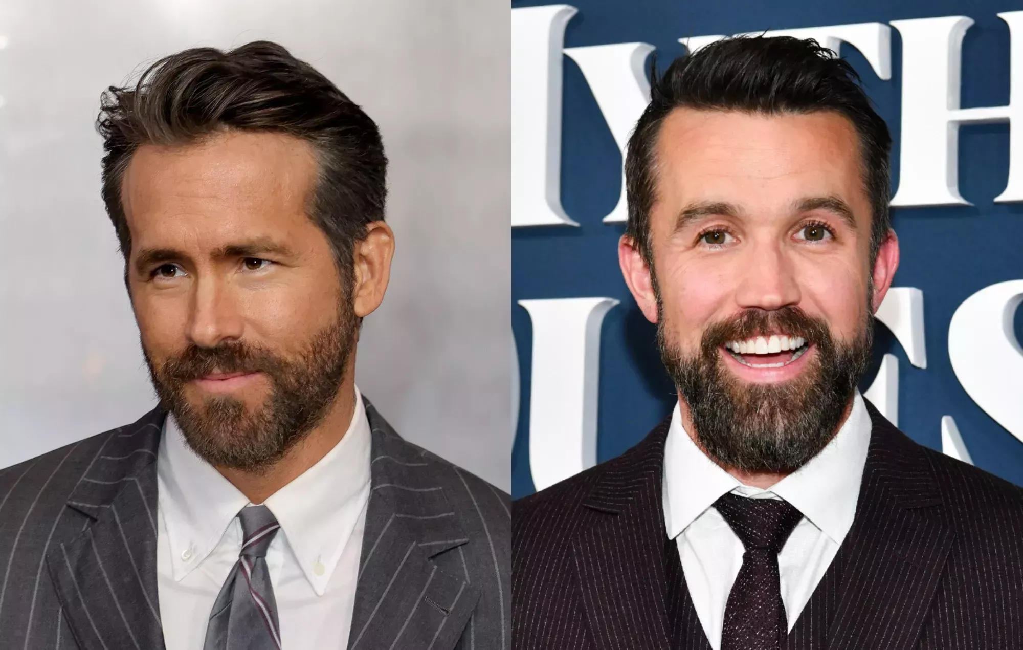 Ryan Reynolds regala al copropietario del Wrexham Rob McElhenney un urinario 