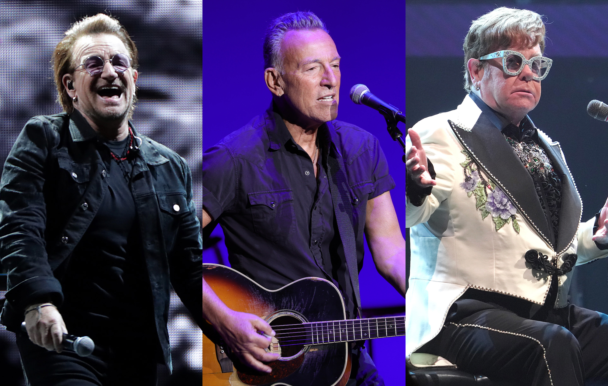 U2, Bruce Springsteen, Elton John y otros comparten mensajes para la campaña "Levántate por Ucrania