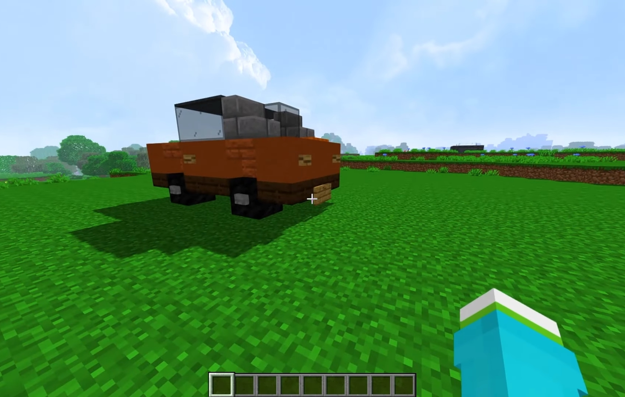 Un jugador de 'Minecraft' hace un coche funcional sin usar mods