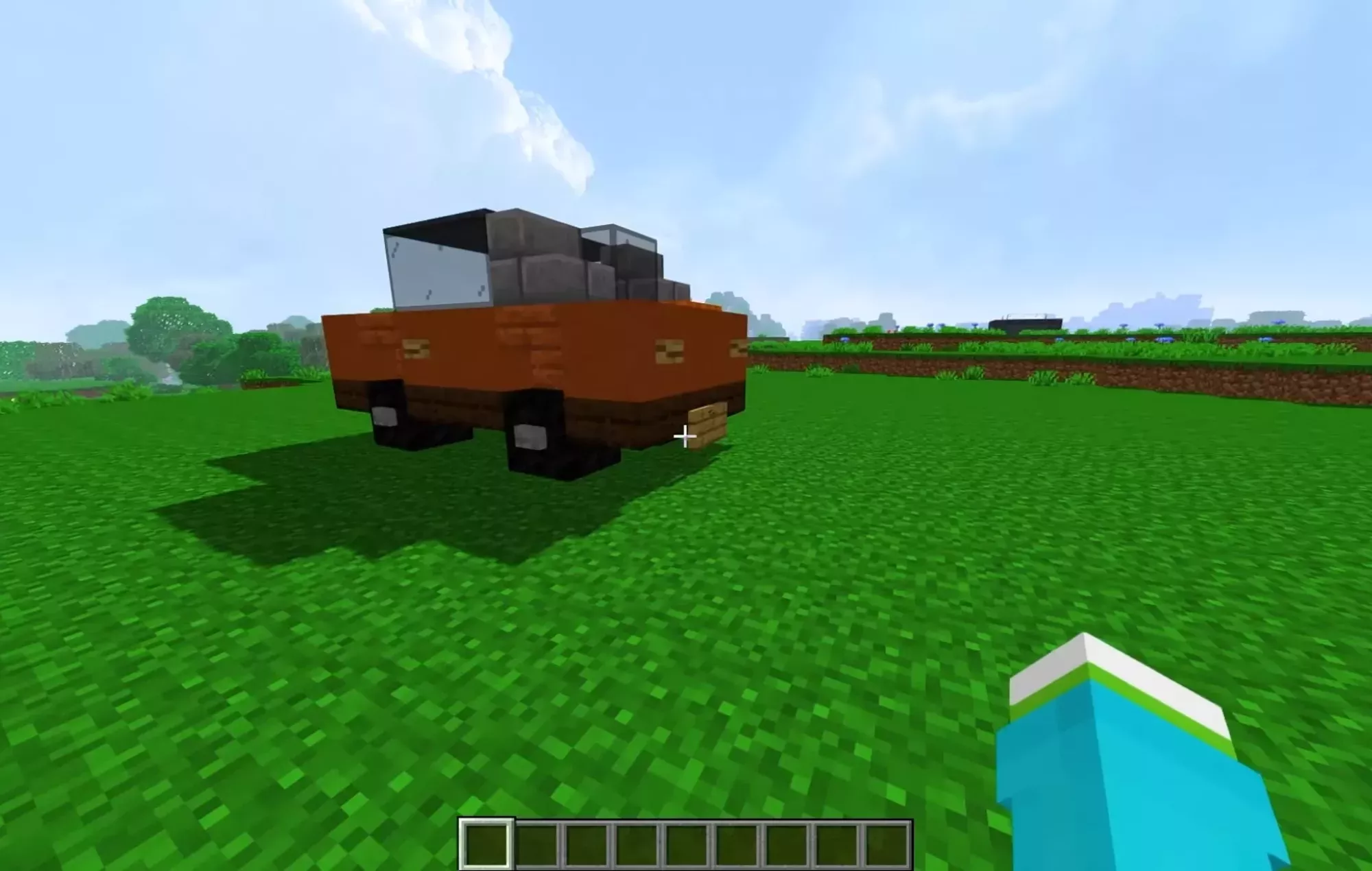 Un jugador de 'Minecraft' hace un coche funcional sin usar mods
