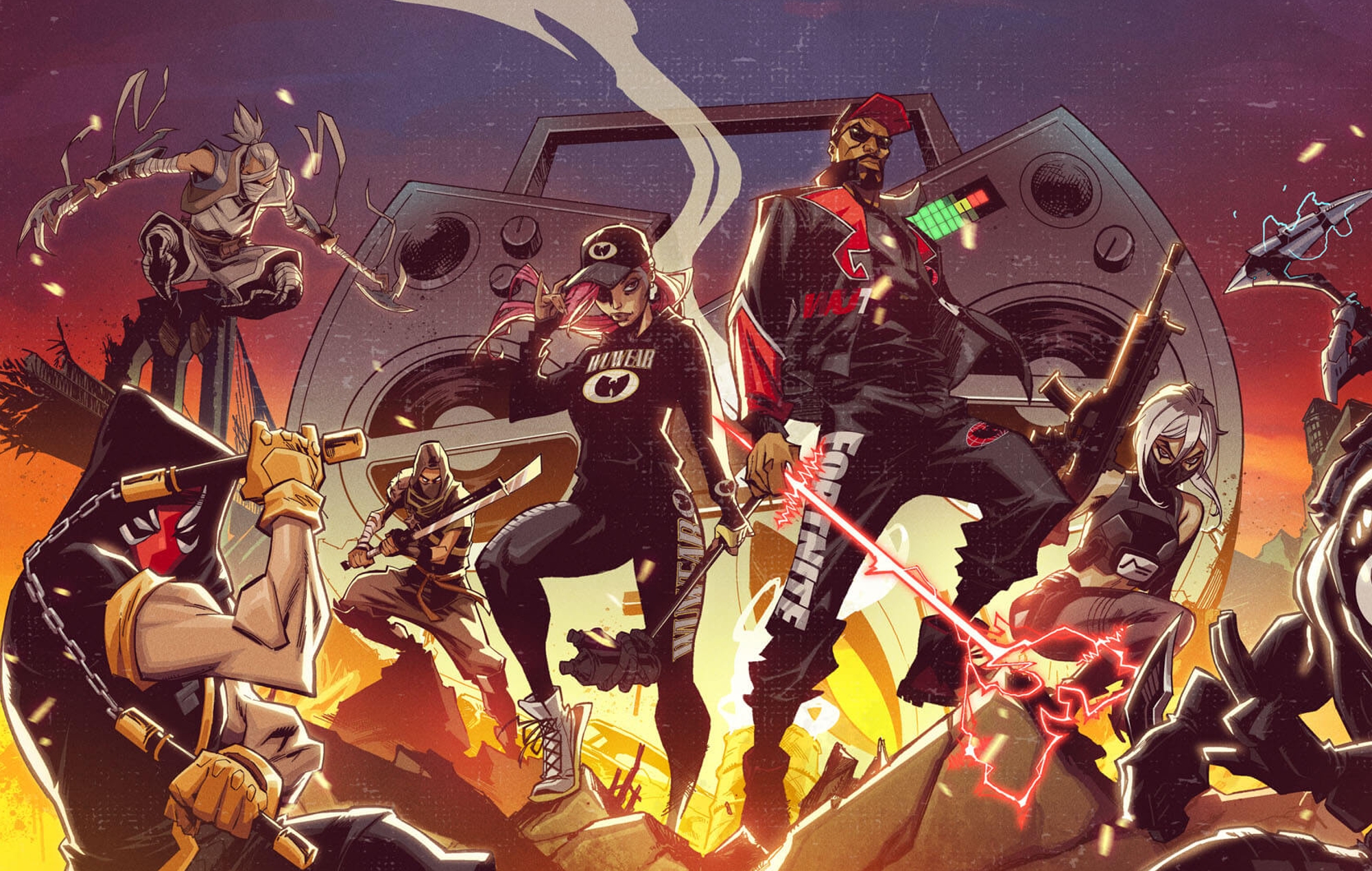 Wu-Tang Clan llega a 'Fortnite' en el crossover "Fortangerous"