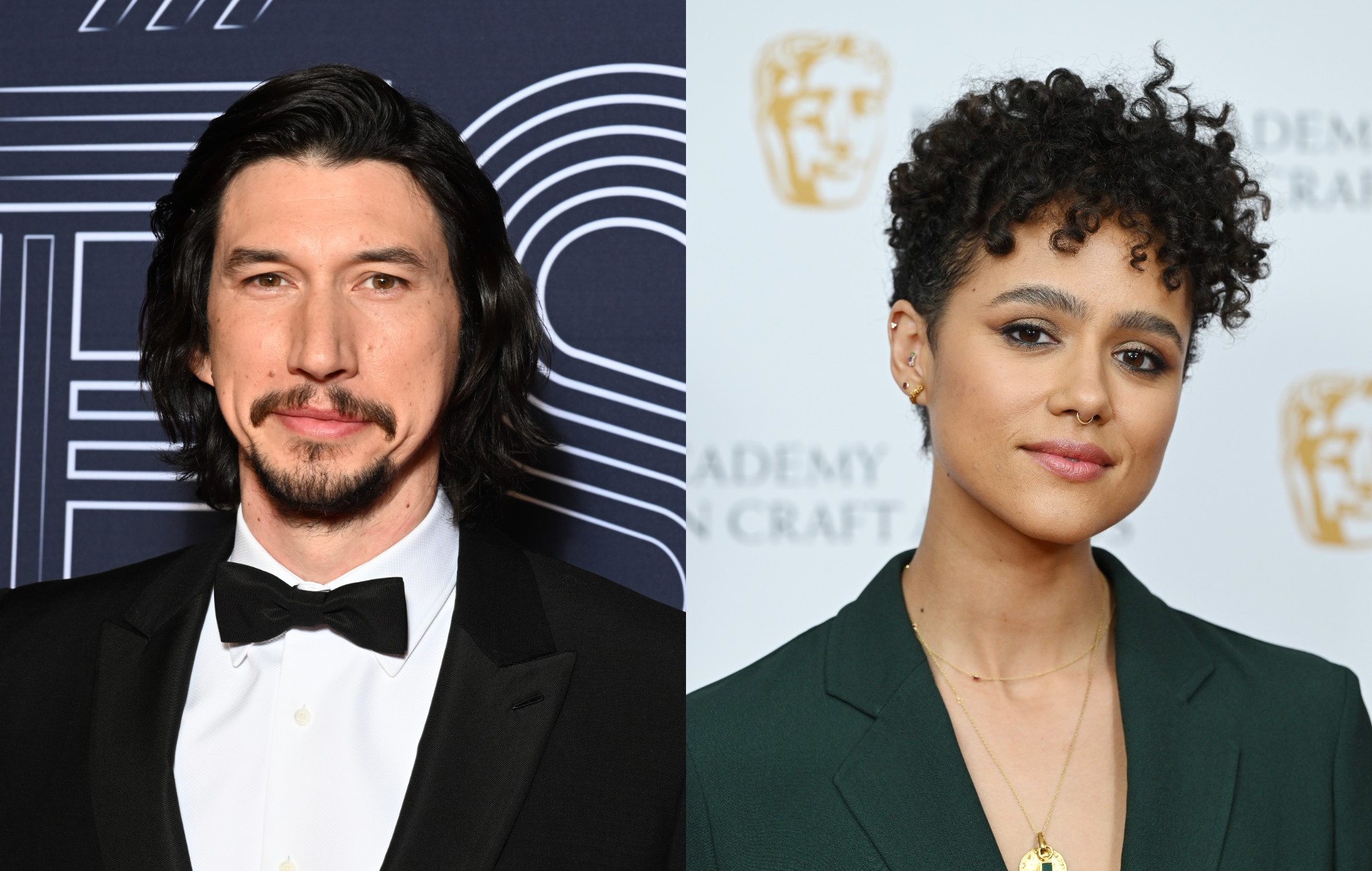 Adam Driver y Nathalie Emmanuel en la película de Francis Ford Coppola 'Megalópolis'