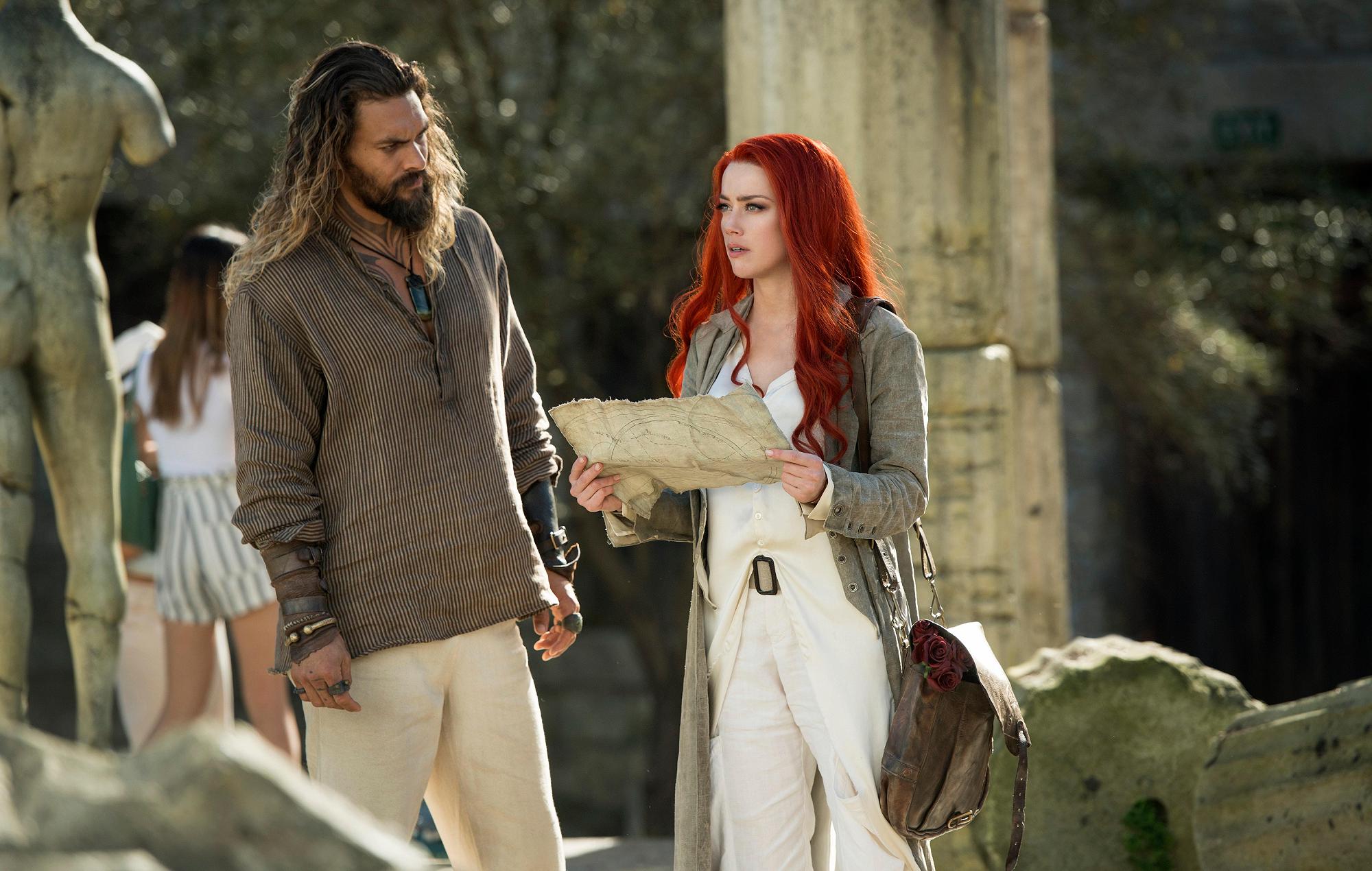Amber Heard habría estado a punto de ser refundida en 'Aquaman 2' por la poca química con Jason Momoa