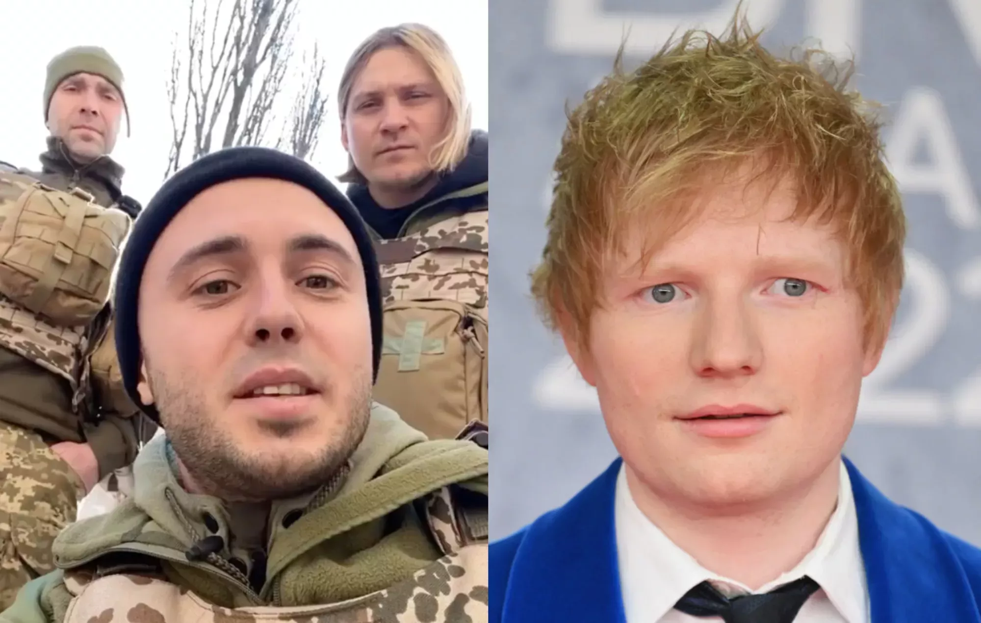 Ed Sheeran se une a la banda ucraniana Antytila para rehacer 